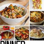 Coming up with quick and easy dinners during the school year can be hectic. Look no further - your one stop shop for dinner ideas!
