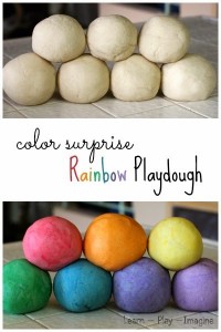 Color Surprise Rainbow Playdough (2)