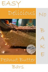 Easy No Bake Peanut Butter Bars | Satisfaction Through Christ