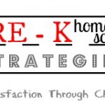 Preschool homeschooling strategies and organization tips from Satisfaction Through Chirst