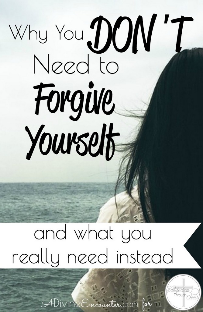 You Don't Need to Forgive Yourself