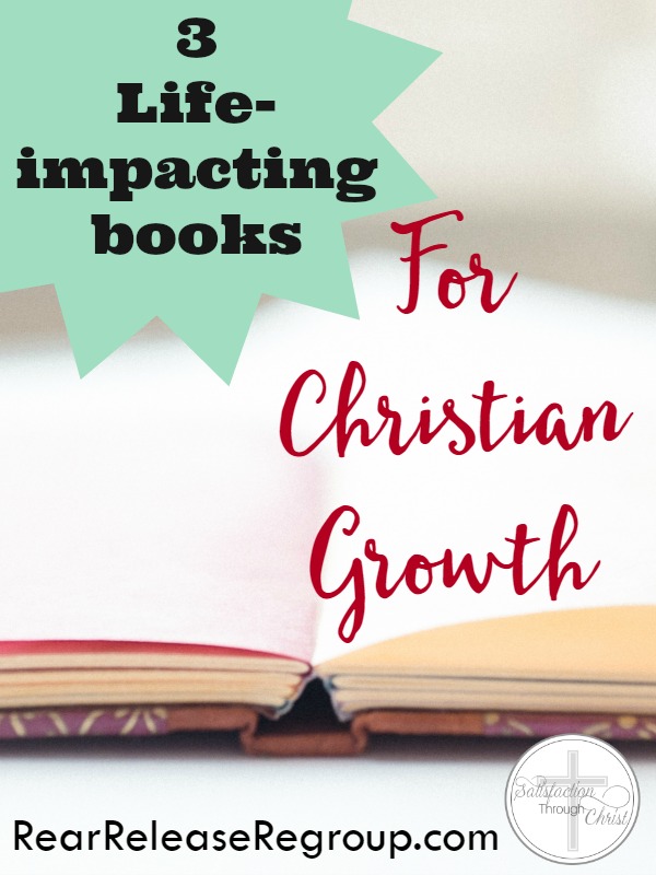  3 Life-impacting books for Christian growth; resources for encouragement, writing, or impacting truth from God's Word. Biblical wisdom for godly living.